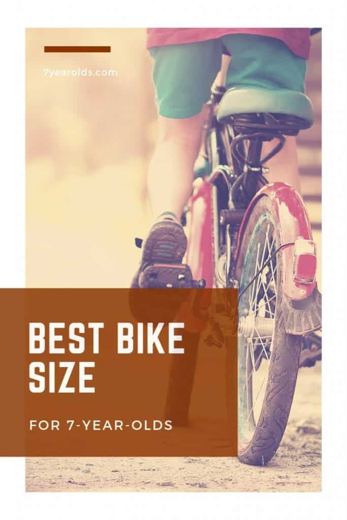 what is the right size bike for a 7 year old